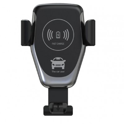 2019 new 10W Universal Gravity Sensor Automatic Wireless Fast Charging Car Mount Quick Charger