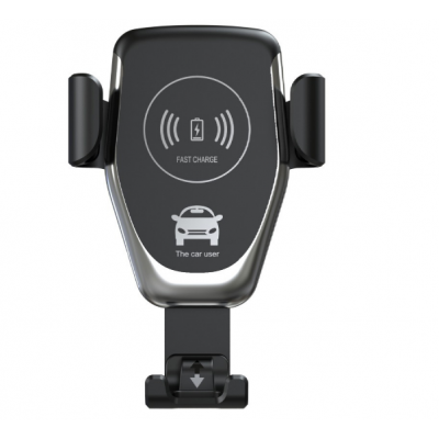 Qi Car Wireless Charger For iPhone XS Max XR X Samsung S10 S9 Intelligent Infrared Fast Wirless Charging Car Phone Holder